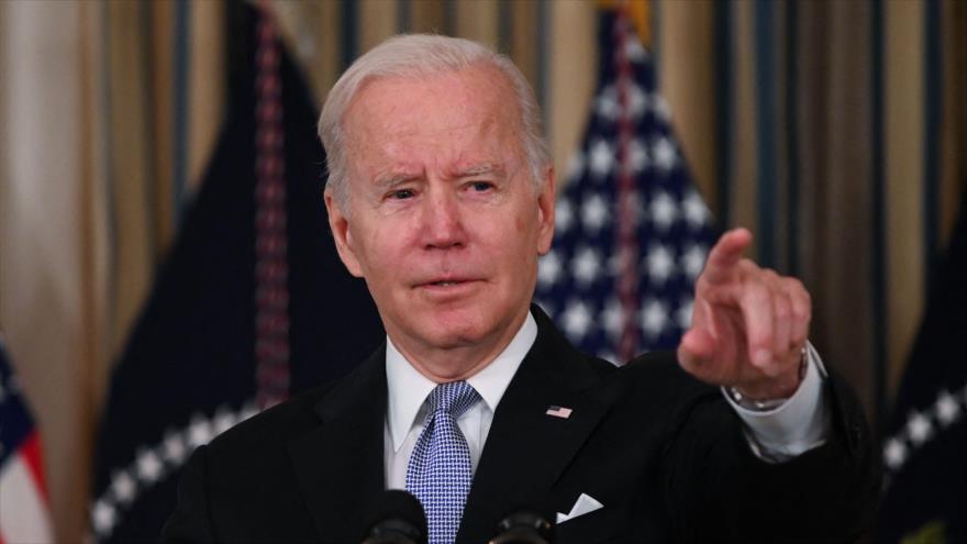 El presidente de EE.UU., Joe Biden, responde a preguntas tras ofrecer un discurso en la Casa Blanca en Washington, 6 de noviembre de 2021. (Foto: AFP)