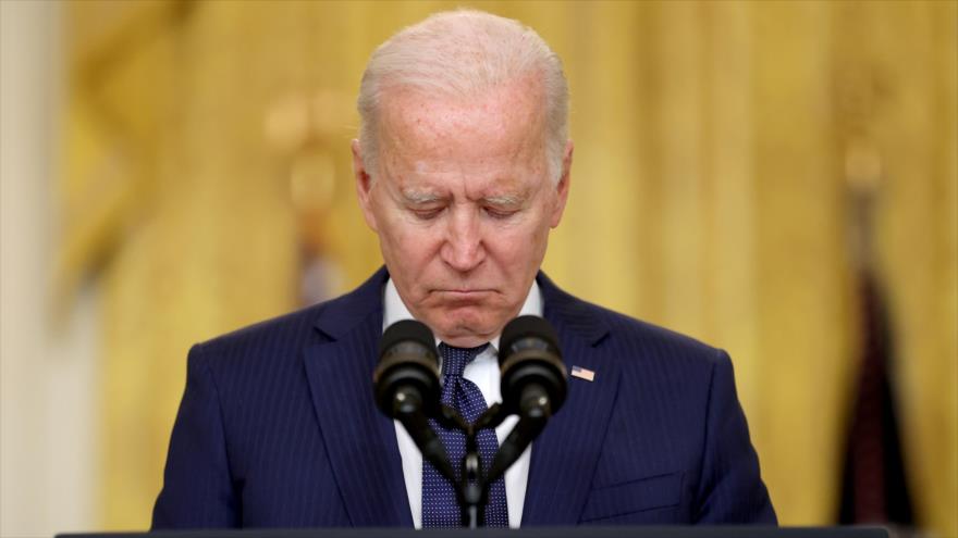 Aprobación de Biden cae de bruces y alcanza su mínimo récord | HISPANTV