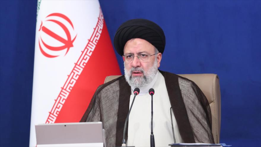 El presidente de Irán, Seyed Ebrahim Raisi, durante una reunión del Gabinete en Teherán, capital, 14 de noviembre de 2021. (Foto: President.ir)