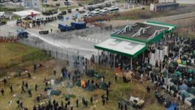 Vídeo: Polonia repele con mano de hierro a migrantes en frontera
