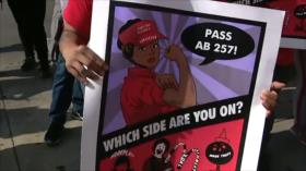 Trabajadores de comida rápida piden justicia laboral en EEUU