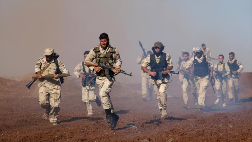 Milicianos del llamado Ejército Libre de Siria (ELS). (Foto: Reuters)