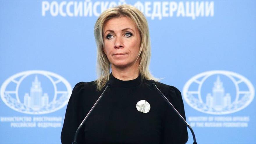 La portavoz de la Cancillería rusa, María Zajárova. (Foto: TASS)