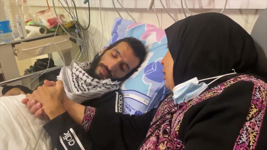 Preso palestino Kayed al-Fasfus.