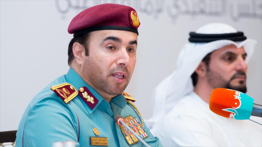 Ahmed al-Raisi, inspector general del Ministerio del Interior de los Emiratos Árabes Unidos (EAU).