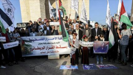 Palestina condena incluir a movimiento HAMAS en lista de terroristas