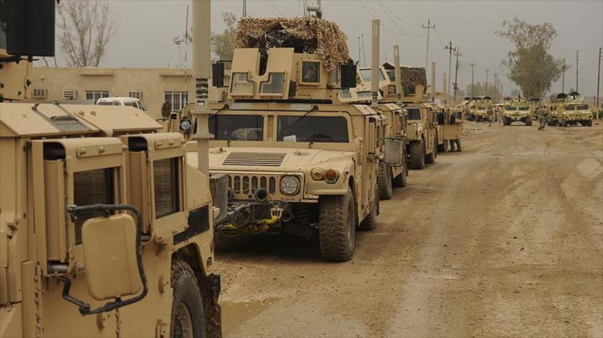 Tropas de EE.UU., desplegadas en la provincia de Al-Diwaniya, en el sur de Irak, 30 de noviembre de 2008. (Foto: U.S. Air Force)