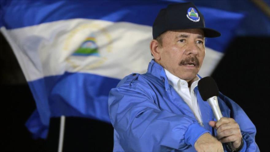 El presidente reelecto de Nicaragua, Daniel Ortega.