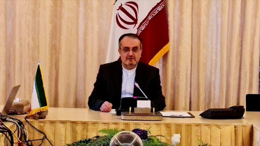 Jefe interino de la misión permanente de Irán ante las organizaciones internacionales asentadas en Viena (Austria), Mohamadreza Qaebi.