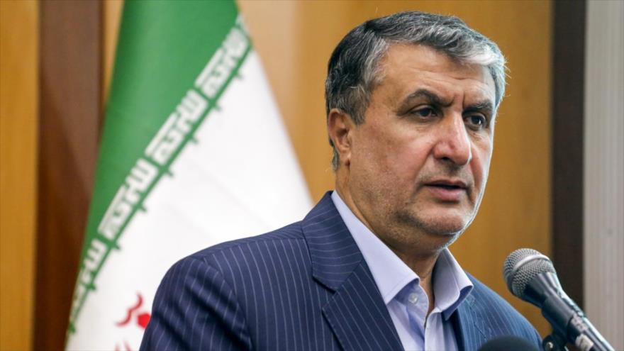 El jefe de la Organización de Energía Atómica de Irán (OEAI), Mohamad Eslami.