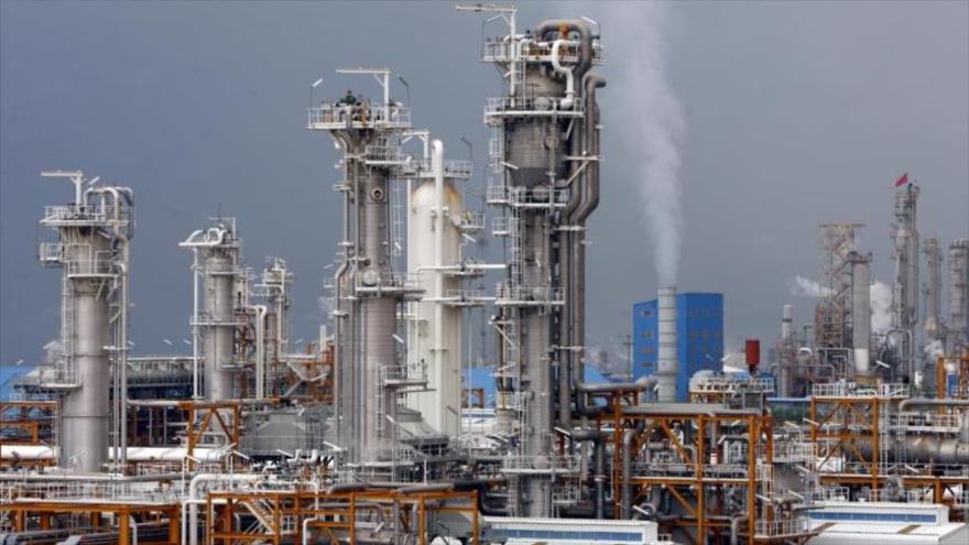 Instalación petrolera iraní Pars del Sur.
