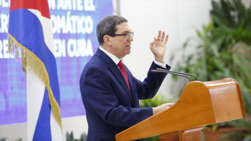 El ministro de Asuntos Exteriores de Cuba, Bruno Rodríguez Parrilla.