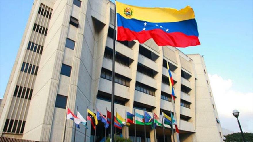 El edificio del Tribunal Supremo de Justicia (TSJ) de Venezuela.
