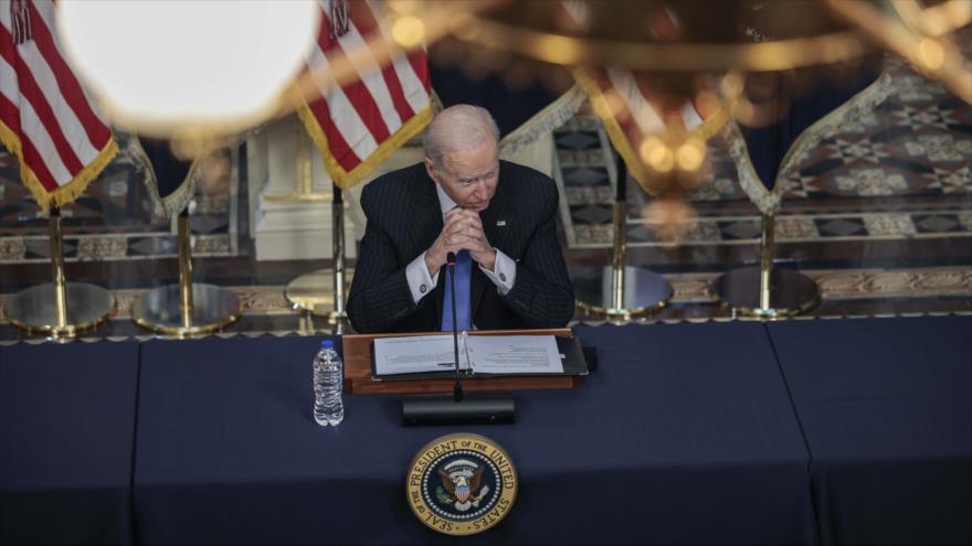 Aprobación de Biden entre jóvenes de EEUU cae por debajo del 50 % | HISPANTV