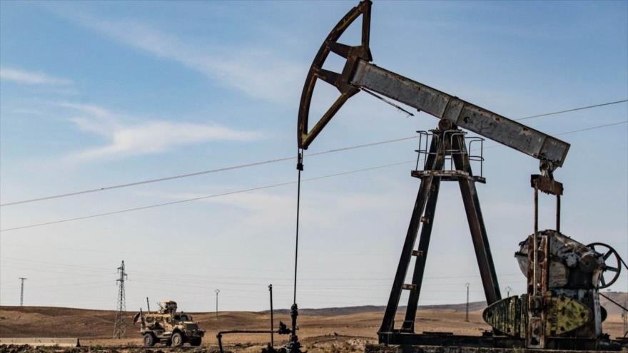 Campo petrolero de Rumailan en el noreste de Siria.