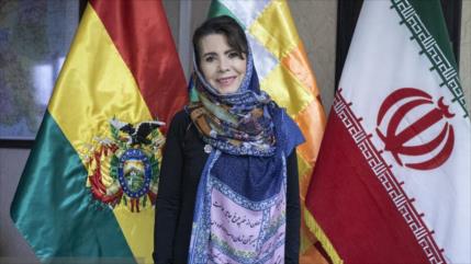 Embajadora boliviana destaca rol de Irán contra hegemonía de EEUU