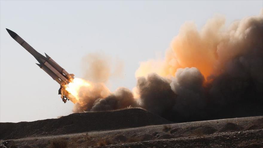 Un sistema de defensa antimisiles del Ejército de Irán durante un ejercicio militar. (Foto: Aja.ir)
