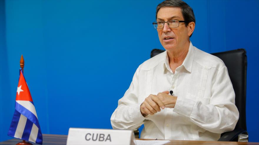 El ministro cubano de Asuntos Exteriores, Bruno Rodríguez Parrilla.