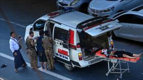 Vídeo: Vehículo militar atropella a varios manifestantes en Myanmar