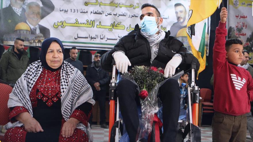 Resistencia da fruto: Liberado un palestino tras 131 días en huelga
