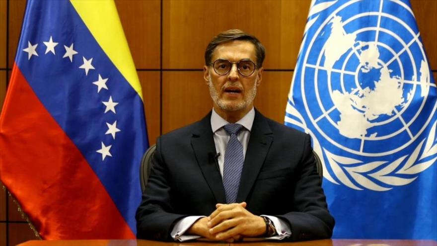 El ministro venezolano de Asuntos Exteriores, Félix Plasencia.