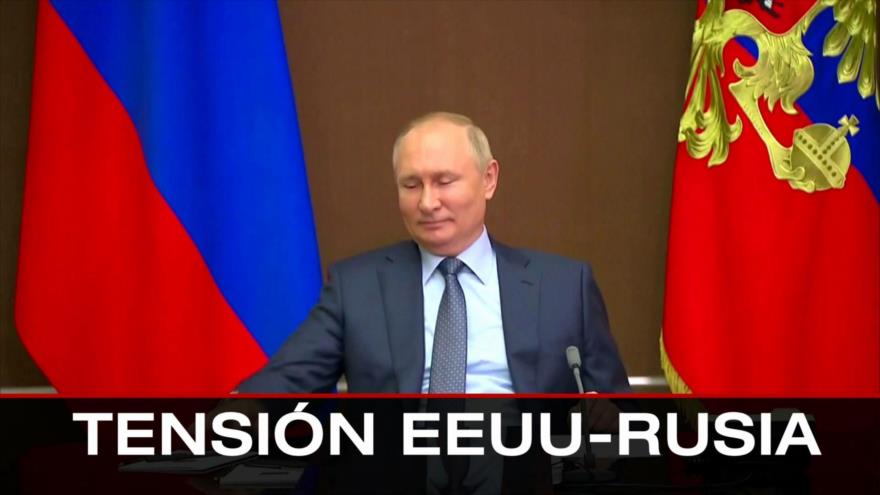 No a las sanciones de EEUU. Tensión Rusia-EEUU. Tensión política en Perú - Boletín: 01:30 - 08/12/2021