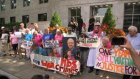 Cambian nombre de calle frente a la embajada saudí a Khashoggi