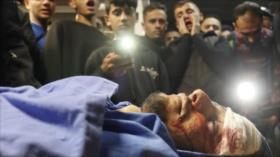 Represión israelí deja un palestino muerto y decenas de heridos