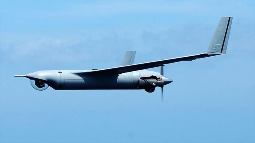 Un dron espía modelo Scan Eagle,de fabricación estadounidense.