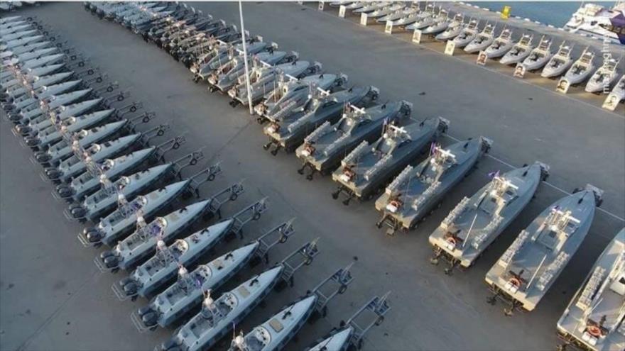 Fuerza Naval de CGRI de Irán se blinda con 110 lanchas de combate | HISPANTV