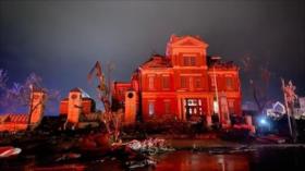 Paso de tornado en Kentucky de EEUU deja al menos 50 muertos