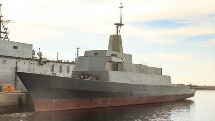 Vídeo muestra primer buque de inteligencia de la Armada de Irán