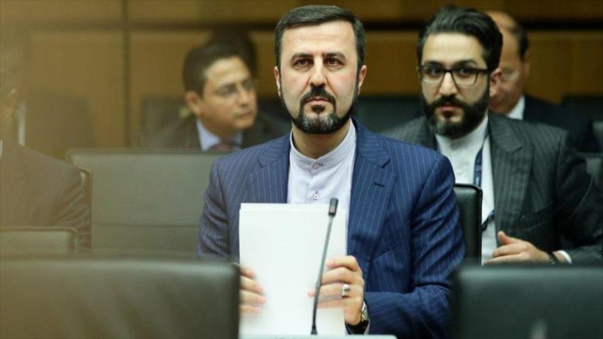 El secretario general de la Oficina de Derechos Humanos del Poder Judicial de Irán, Kazem Qaribabadi.
