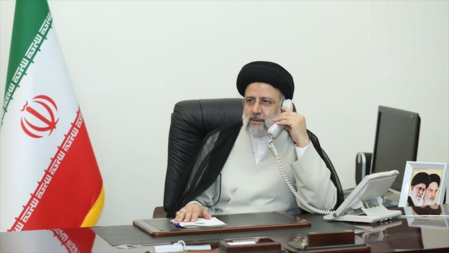 El presidente de Irán, Ebrahim Raisi.