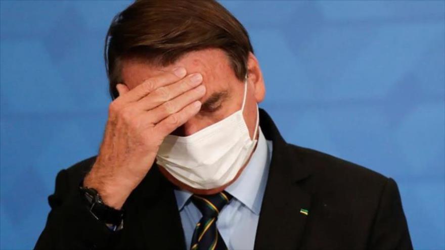 El presidente de Brasil, Jair Bolsonaro.
