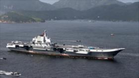 El grupo de portaviones chino vuelve a ingresar al Océano Pacífico