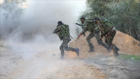 ¿Qué mensajes envía masivo ensayo conjunto de Resistencia palestina?