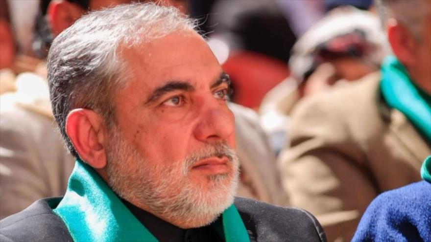 El fallecido embajador de Irán en Yemen, Hasan Irlu.
