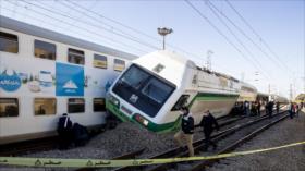 Vídeo: Choque de dos trenes en metro Teherán-Karay deja 22 heridos