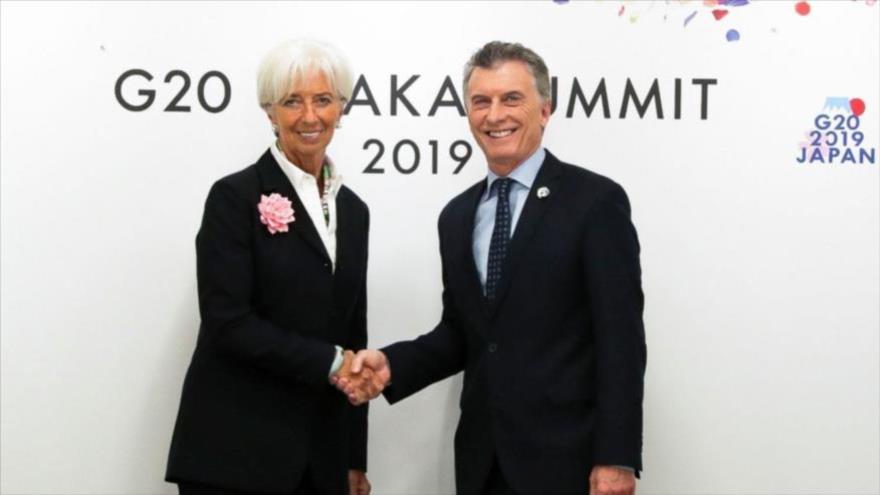 FMI admite el fracaso de Macri en gestión del préstamo de Argentina | HISPANTV
