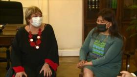 Expresidenta Bachelet llama a escuchar anhelos de población chilena