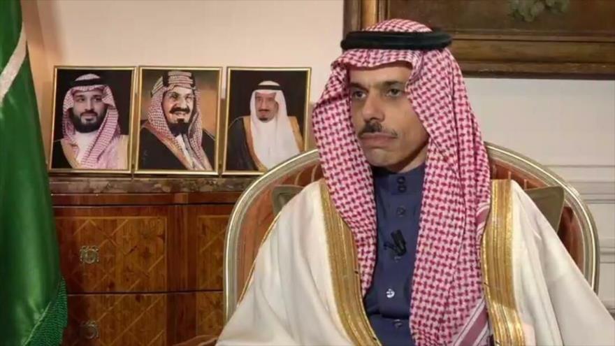 El canciller saudí, Faisal bin Farhan Al Saud.