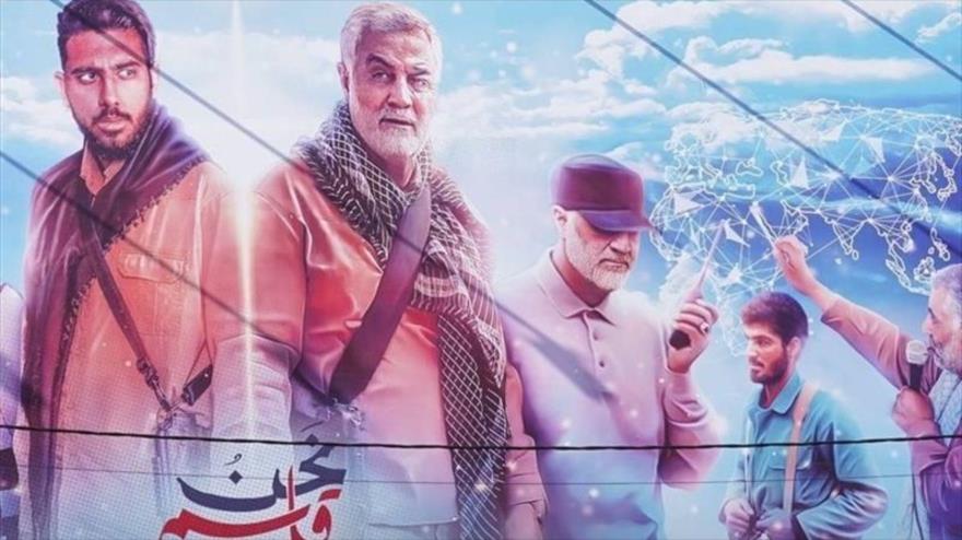 Bagdad y Beirut rinden homenaje al general Soleimani y Al-Muhandis