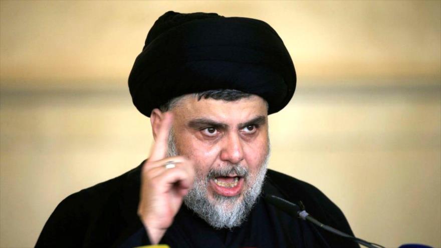 El líder del Movimiento Sadr de Irak, Muqtada al-Sadr.