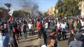 Reprimen protestas en Sudán; hay 4 muertos y decenas de heridos