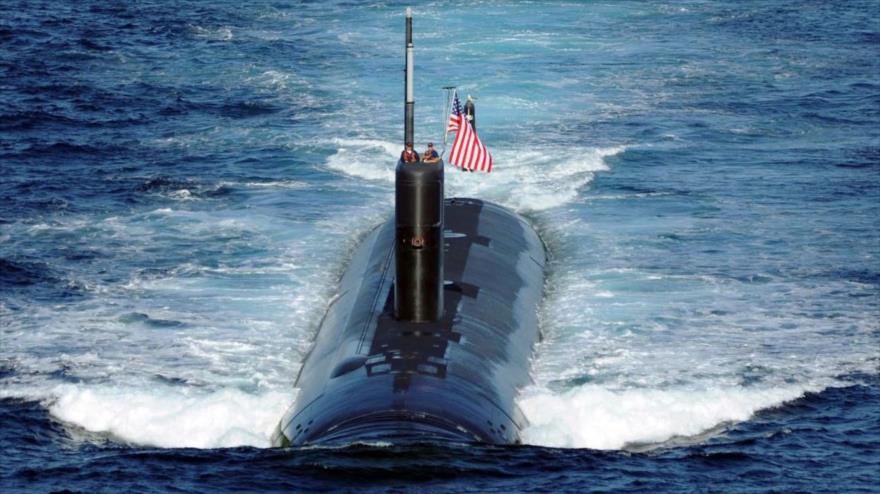 Un submarino nuclear estadounidense de la clase Seawolf (SSN), también llamado Los Ángeles
