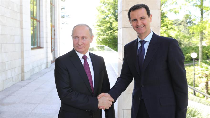 Putin y Al-Asad, decididos a cimentar lazos Rusia-Siria en 2022 | HISPANTV