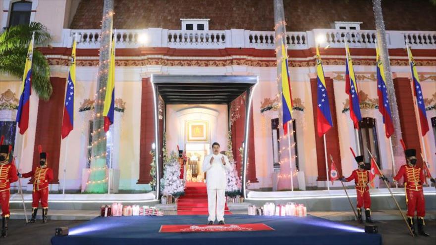 Nicolás Maduro celebra los avances de Venezuela en 2021
