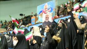 Miles de mujeres participan en evento de “Hijas de Hach Qasem”