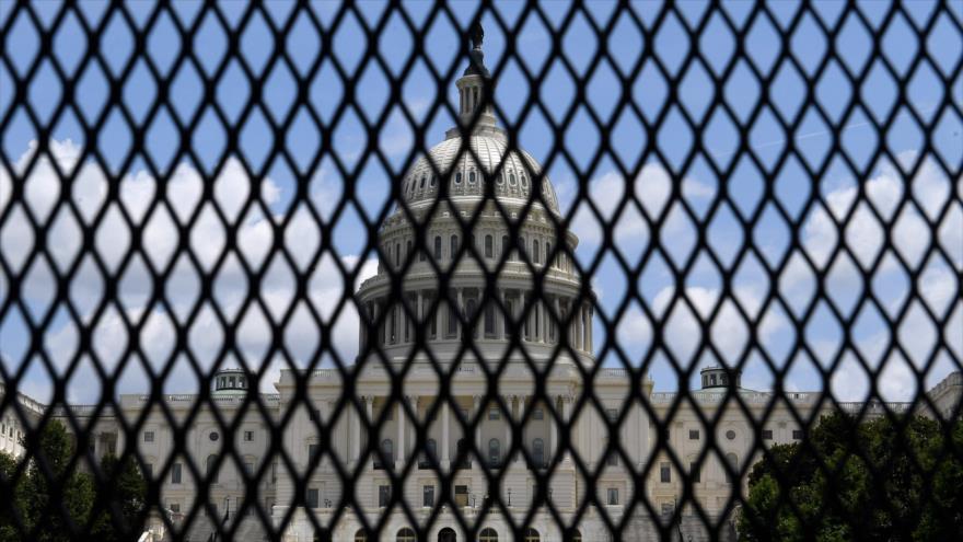 Edificio del Capitolio de EE.UU., Washington, 9 de julio de 2021. (Foto: AFP)